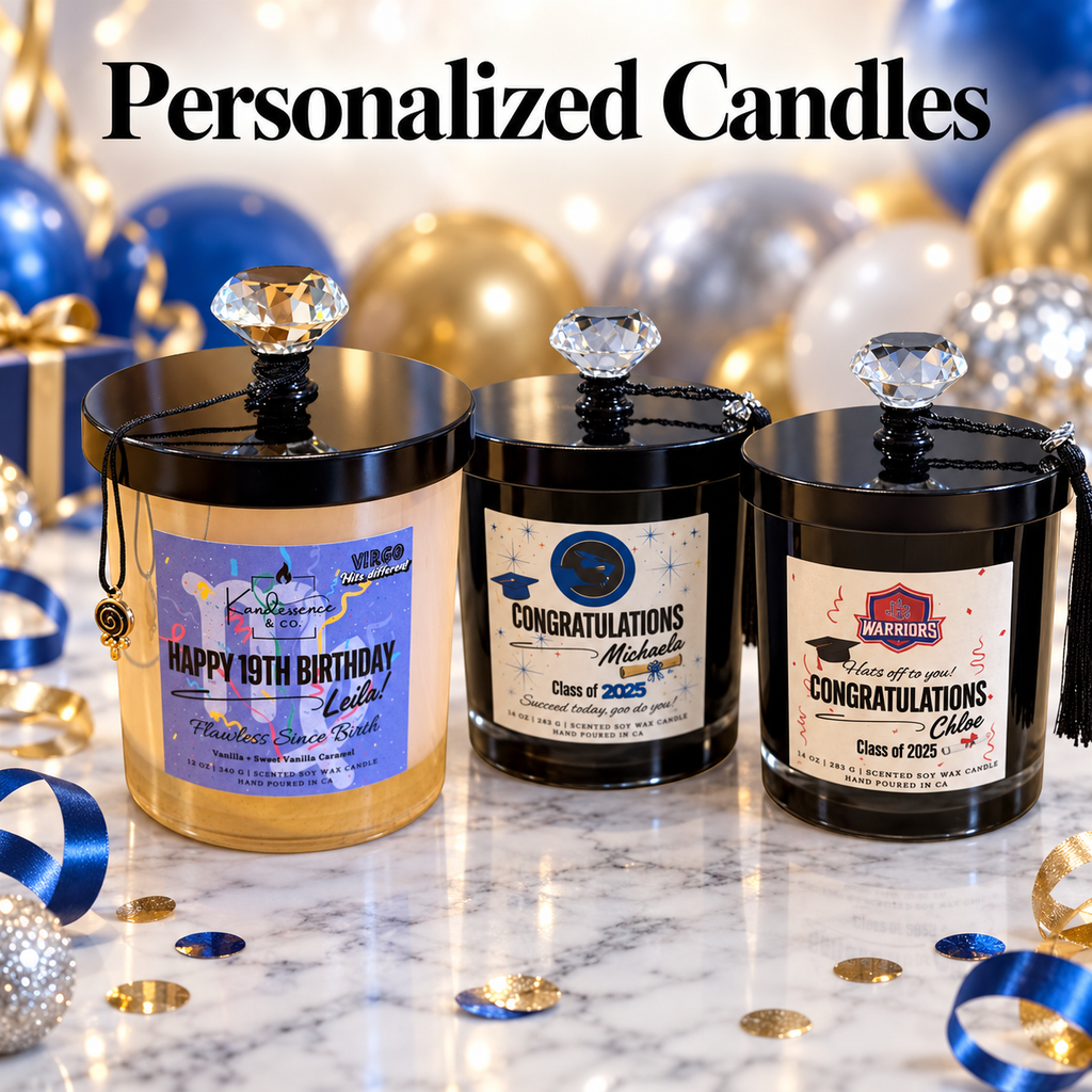 Personalized Candles